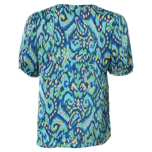 Rant & Rave Rose Top Blue - Image 4