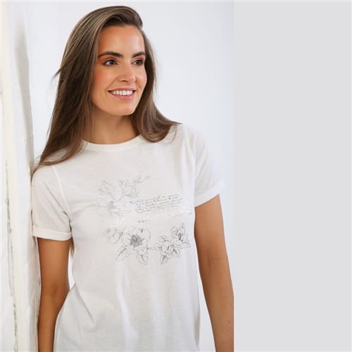 Relax & Renew Eimear Tee White - Image 2