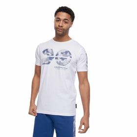 Crosshatch Bellmire Logo T Shirt White - Image 2