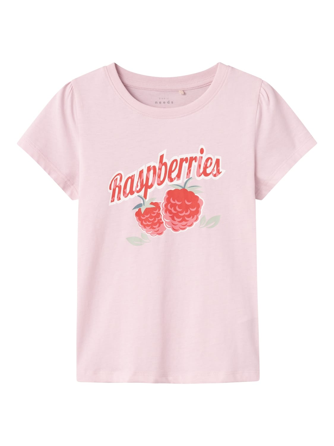 Name It Raspberries Cap Sleeve Top Parfait Pink