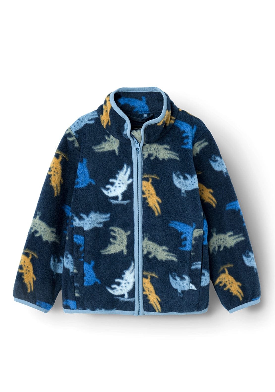 Name It Fleece Crocodile Print Navy