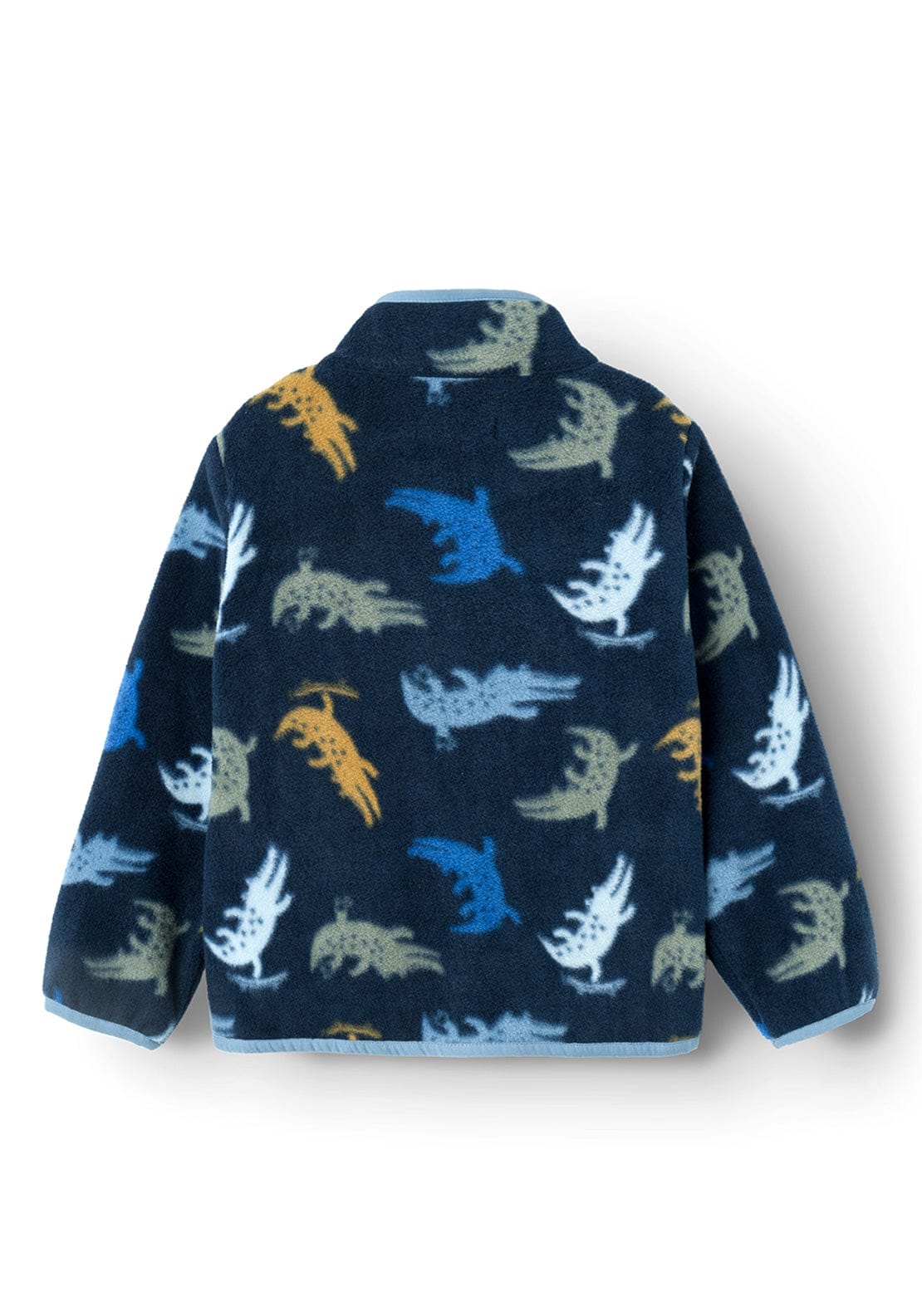Name It Fleece Crocodile Print Navy - Image 2