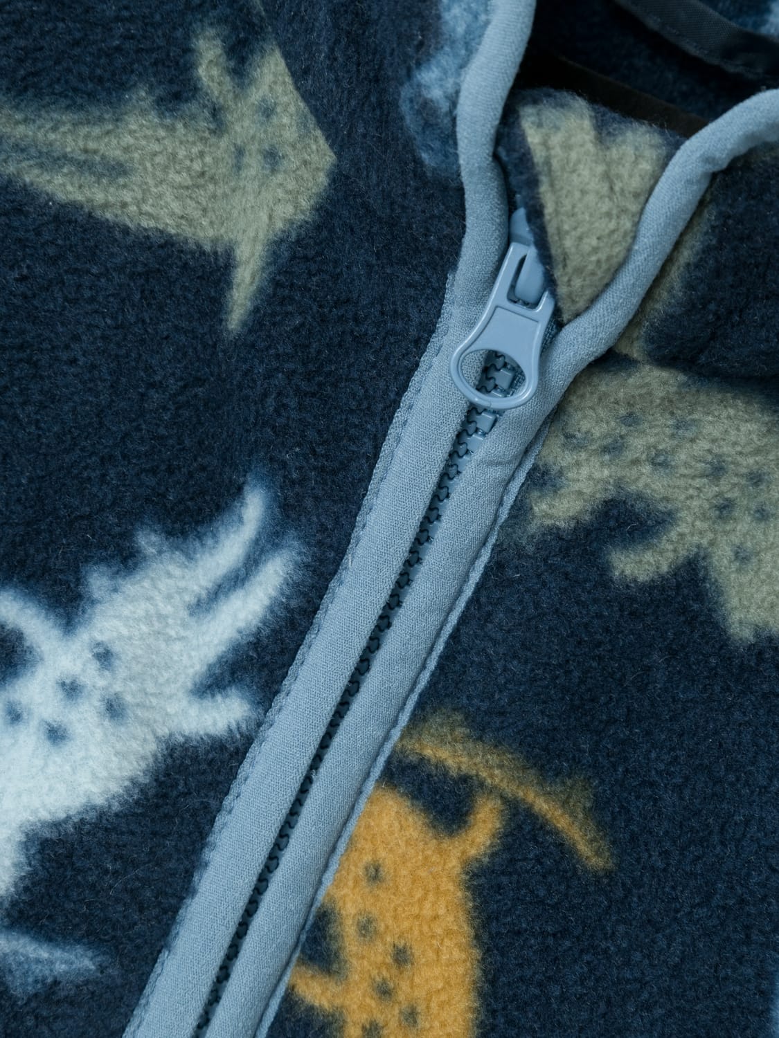 Name It Fleece Crocodile Print Navy - Image 3