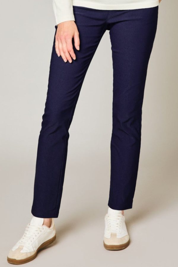 Emreco Jean Style Bengaline 29" Leg Trouser Navy