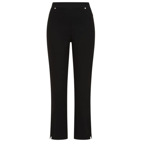 Emreco Jean Style Bengaline 29" Leg Trouser Black - Image 3