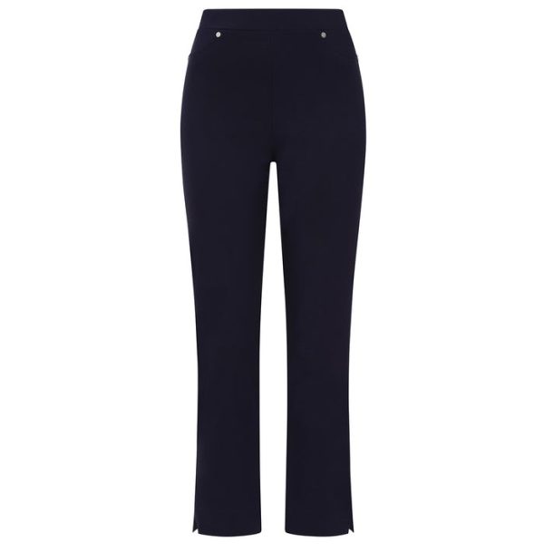 Emreco Jean Style Bengaline 29" Leg Trouser Navy - Image 3