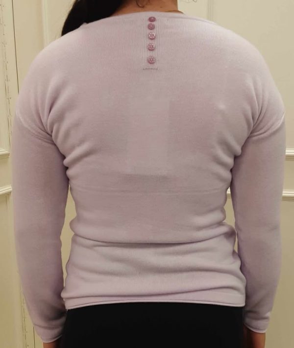 Paramour Plain  L/S Jumper Light Lilac - Image 2