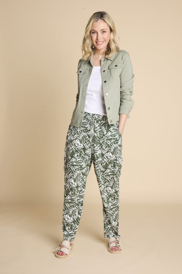 Emreco Jean Style Bengaline Jacket Khaki - Image 2