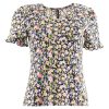 Rant & Rave Lilah Floral Top Navy - Image 3
