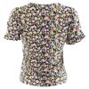 Rant & Rave Lilah Floral Top Navy - Image 4