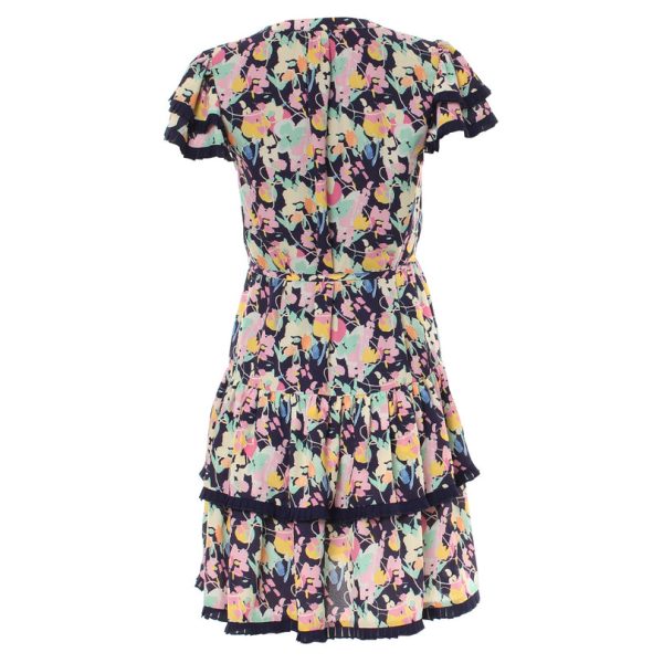 Rant & Rave Eliana Dress Navy - Image 3