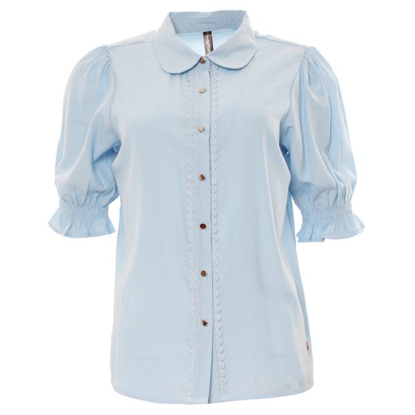 Rant & Rave Gabrielle Shirt Blue - Image 3