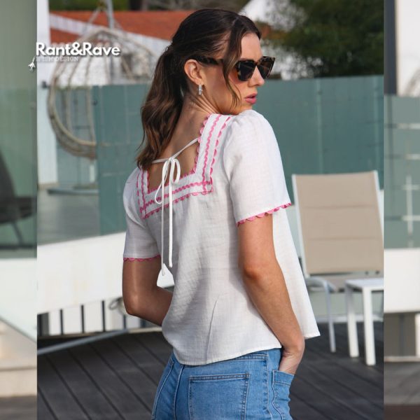Rant & Rave Reyna Top White - Image 2