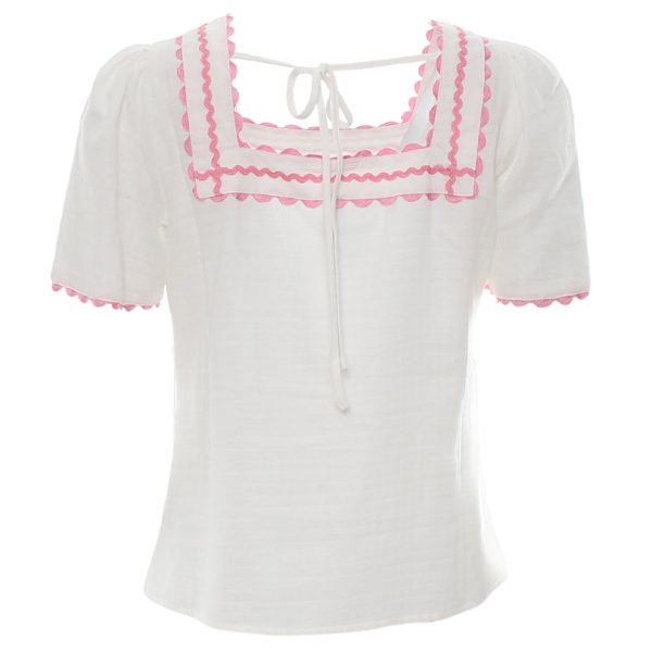 Rant & Rave Reyna Top White - Image 4
