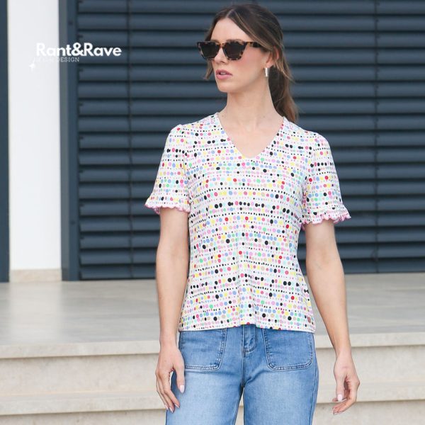 Rant & Rave Lilah Top White - Image 2