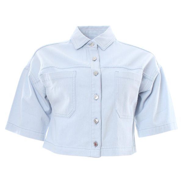 Rant & Rave Caryn SP Crop Jacket Sky - Image 3