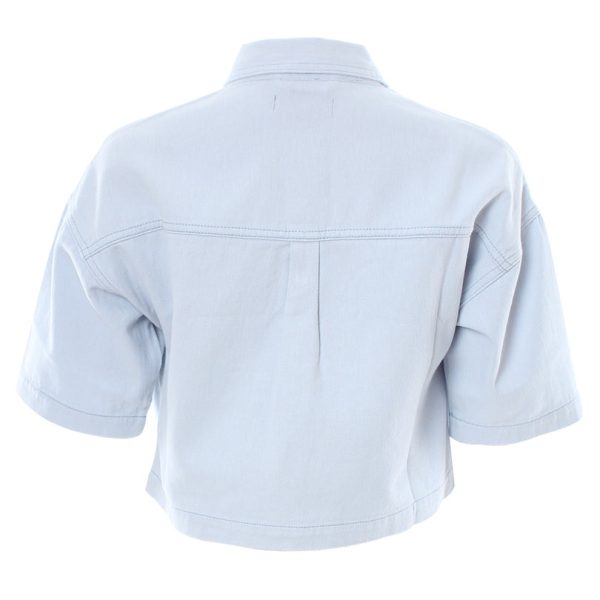 Rant & Rave Caryn SP Crop Jacket Sky - Image 4