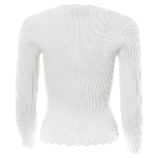 Rant & Rave Elda SP Cardigan White - Image 4