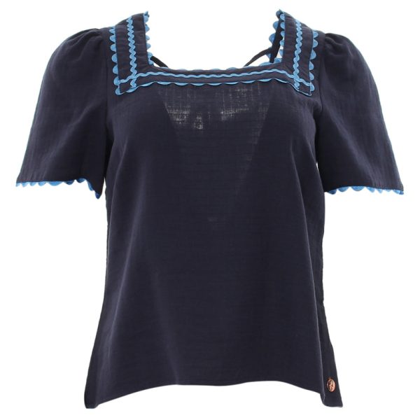 Rant & Rave Reyna SP Top Navy - Image 3