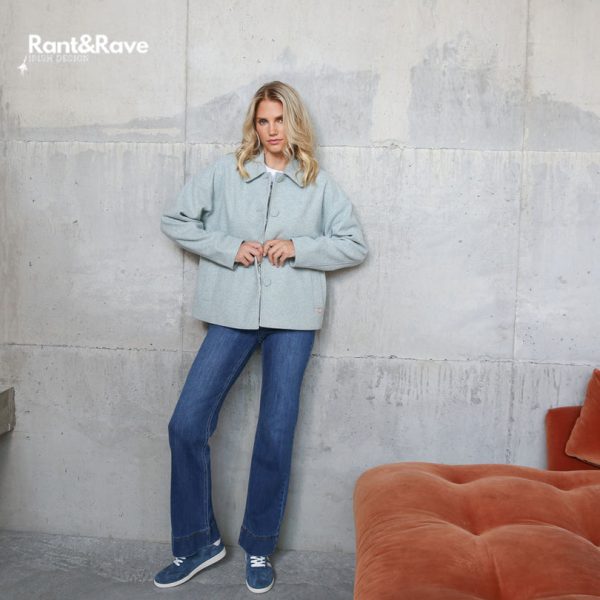Rant & Rave Caireen Jacket Duckegg Blue - Image 2
