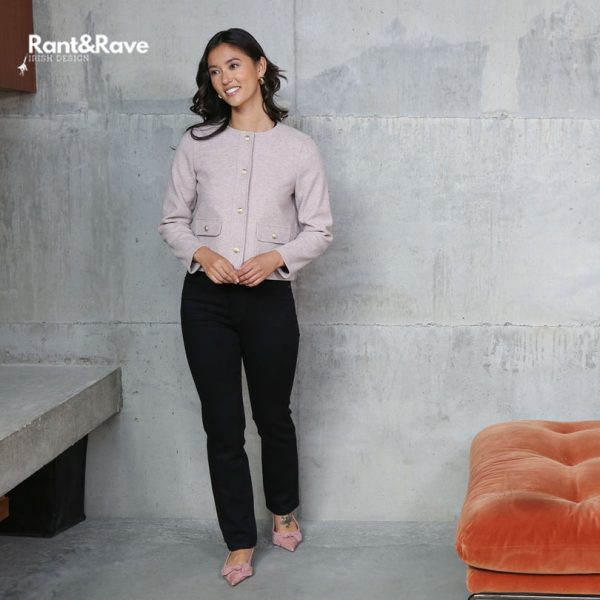 Rant & Rave Eada Jacket Pink - Image 2