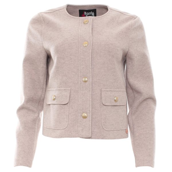 Rant & Rave Eada Jacket Pink - Image 3