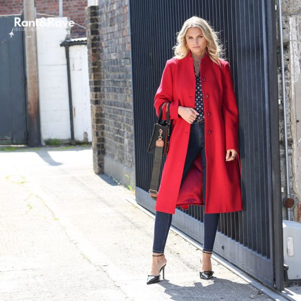 Rant & Rave Amanda Coat Red - Image 2