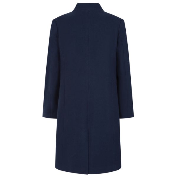Emreco Smart Wrap Coat Navy - Image 4