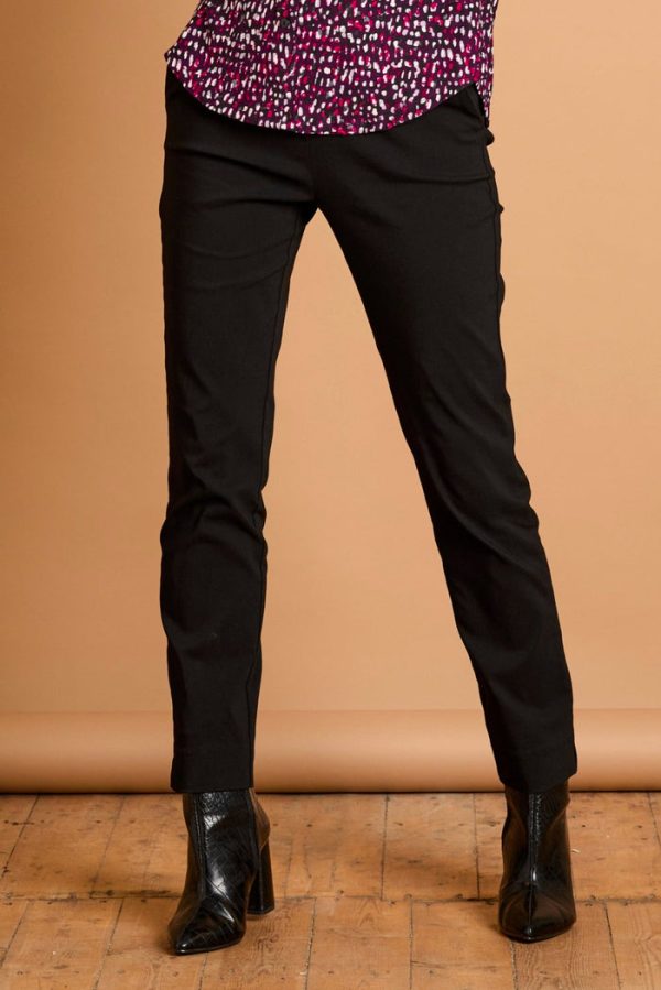Emreco Jean Style Bengaline 29" Leg Trouser Black