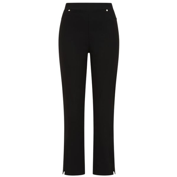 Emreco Jean Style Bengaline 29" Leg Trouser Black - Image 9