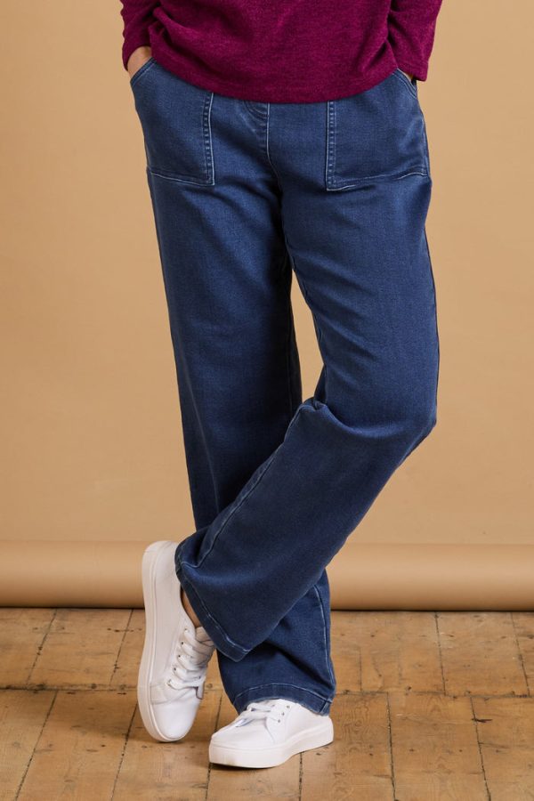 Emreco Soft Stretch Denim Trouser Denim