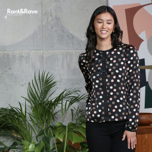 Rant & Rave Isha Top Black - Image 2