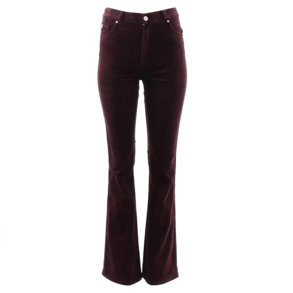 Rant & Rave Edelle Bootcut Cords Plum - Image 3