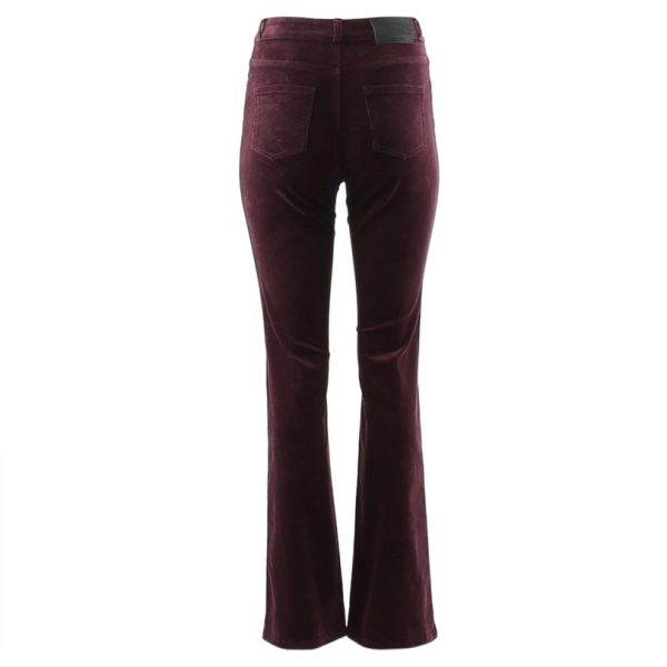 Rant & Rave Edelle Bootcut Cords Plum - Image 4