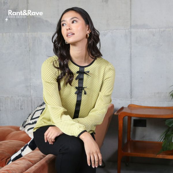 Rant & Rave Isha Top Lime Green - Image 2