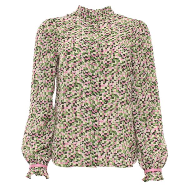 Rant and Rave Kassandra Blouse Green - Image 3