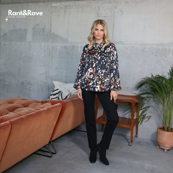 Rant & Rave Ebony Top Black