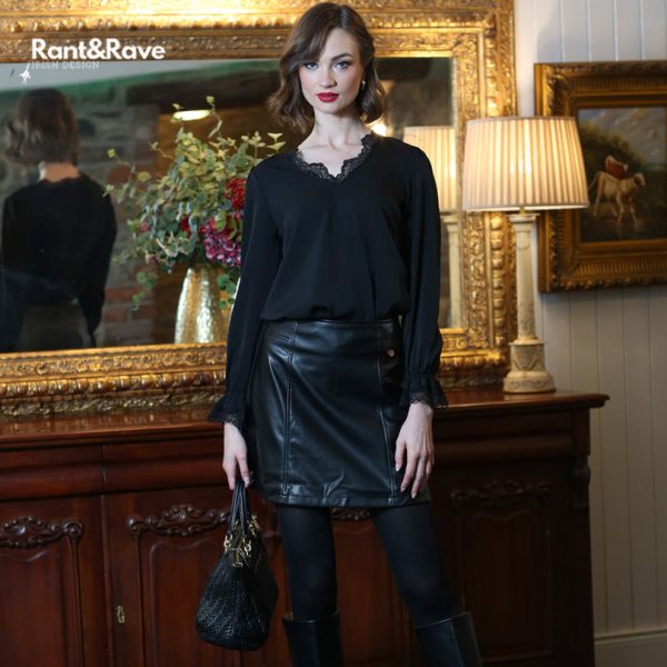 Rant & Rave Oakley Top Black