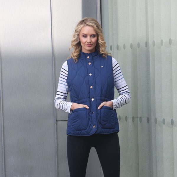 Relax & Renew Mandy SP Gilet Blue