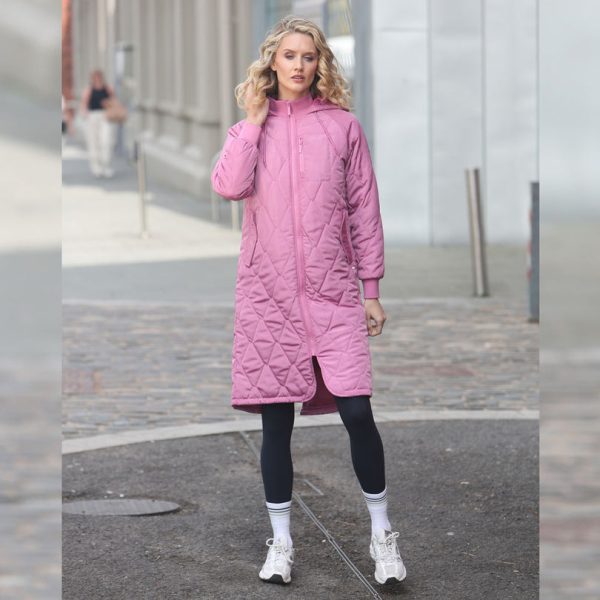 Relax & Renew Casey SP Longline Coat Berry