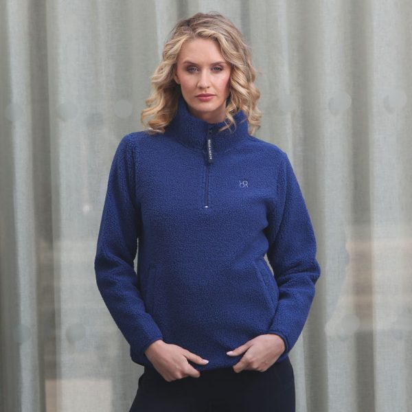 Relax & Renew Julia SP Half Zip Blue