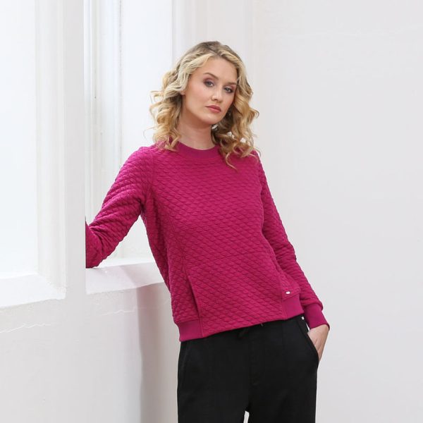 Relax & Renew Rebecca SP Sweater Berry
