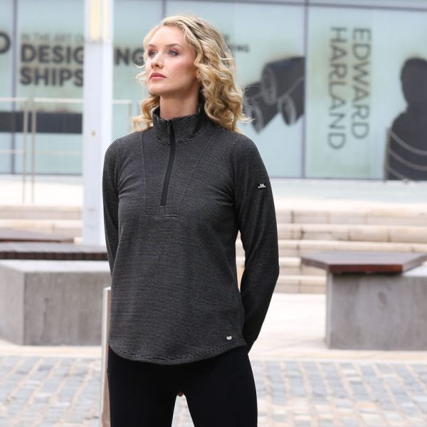 Relax & Renew Kia SP Half Zip Black