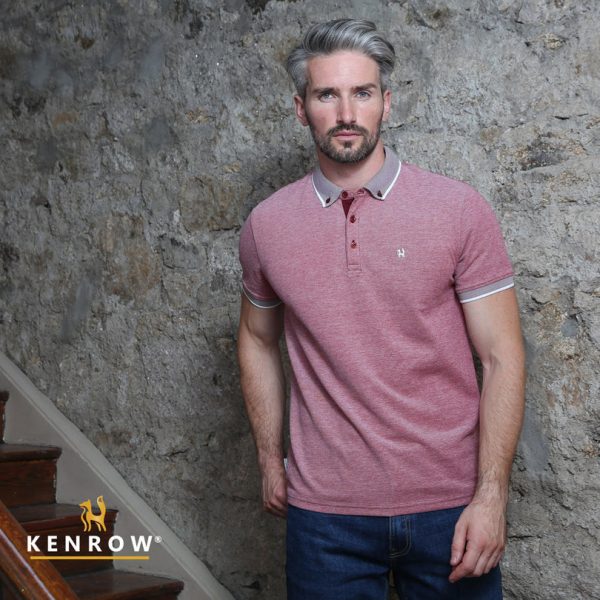 Kenrow Burke Polo Shirt Ruby