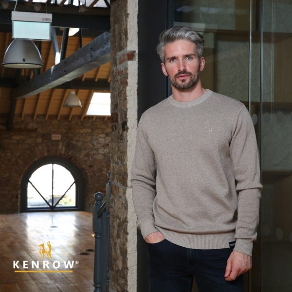 Kenrow Graham Jumper Sand Melange