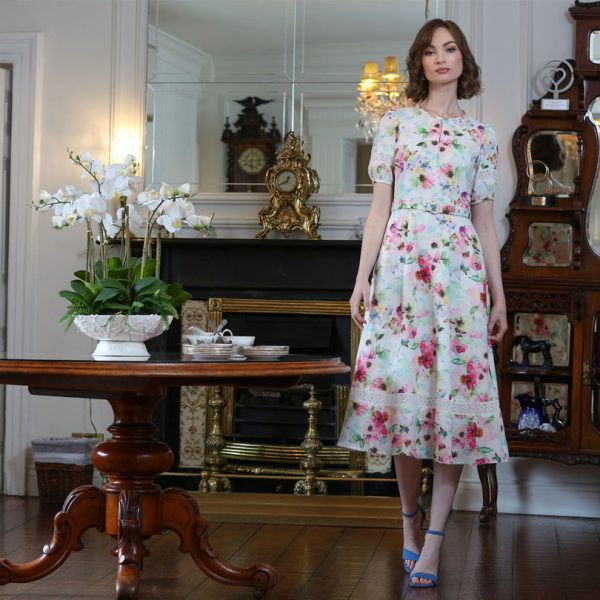 Rant & Rave Eden Dress White