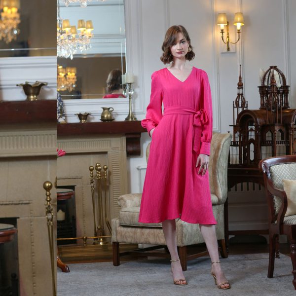 Rant & Rave Bela Dress Magenta