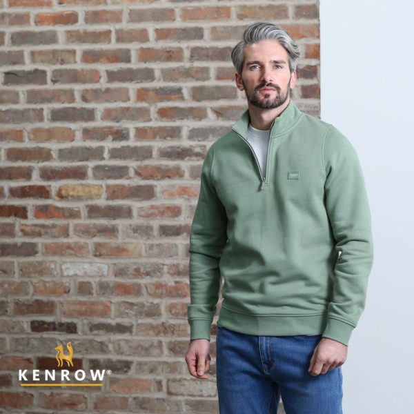 Kenrow Damon Half Zip Basil