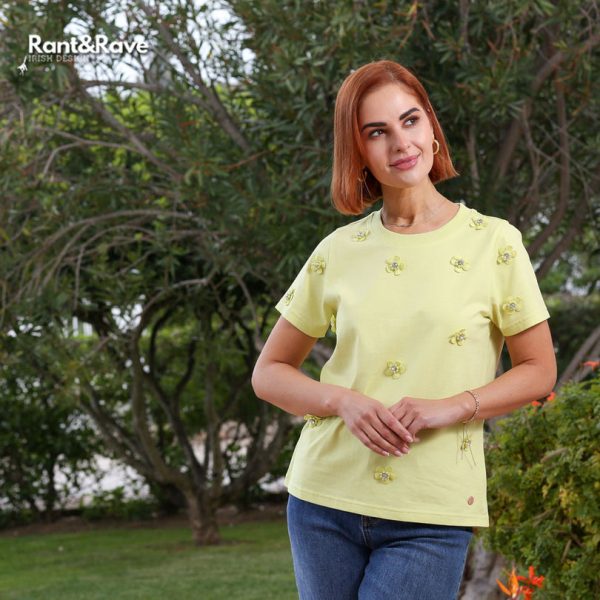 Rant & Rave Ella Tee Lime