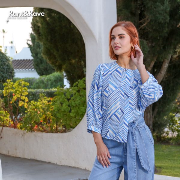 Rant & Rave Alexis Blouse Blue